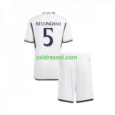 Real Madrid Jude Bellingham 5 Domaći Dječji Nogometni Dres 2023-2024